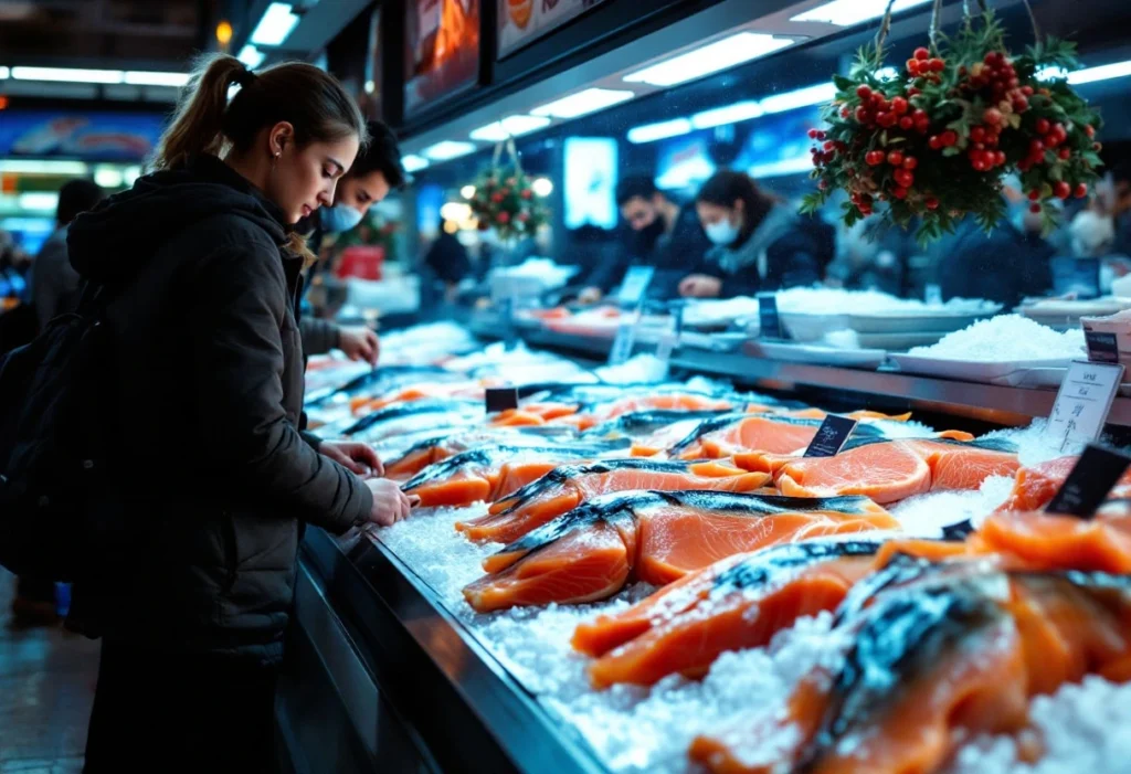 Fresh sashimi-grade salmon with clear color and firm texture, ideal for making perfect salmon sashimi